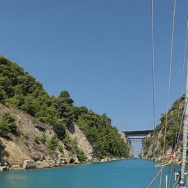 Il canale di Corinto ed evviva la Grecia